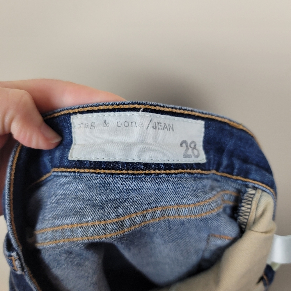 Rag & Bone Tomboy Distressed Jeans size 28 - Picture 9 of 11